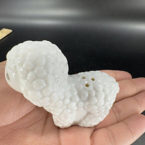 1996 Prescious Moments Noahs Ark Lamb Sheep Salt and Pepper Shaker Set 2 Ceramic - Picture 11 of 16